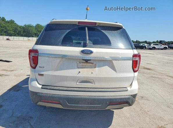 1FM5K7D80KGA61573 2019 FORD EXPLORER White უკანა ხედი