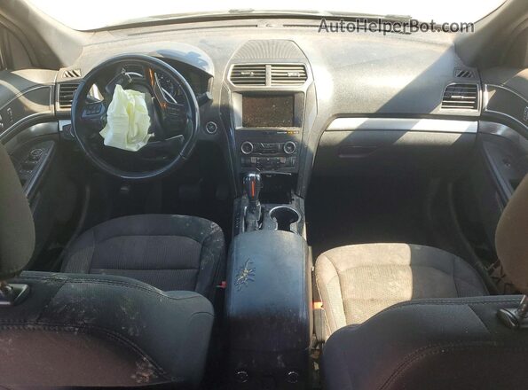 1FM5K7D80KGA61573 2019 FORD EXPLORER White წინა პანელის ხედი