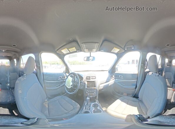 1FM5K7D80KGA61573 2019 FORD EXPLORER White სალონის 360-გრადუსიანი ხედი