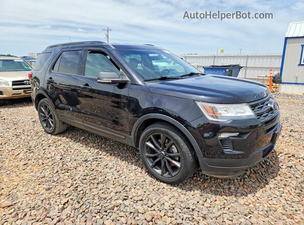 1FM5K7D80KGA95979 2019 FORD EXPLORER Black Delantero derecho