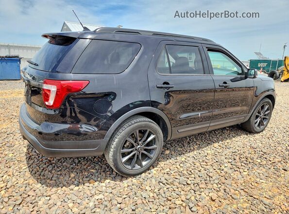 1FM5K7D80KGA95979 2019 FORD EXPLORER Black Trasero derecho