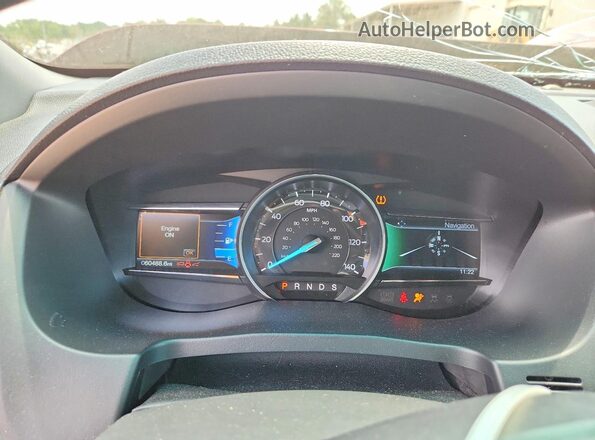 1FM5K7D81HGA25741 2017 FORD EXPLORER Red Widok zestawu wskaźników