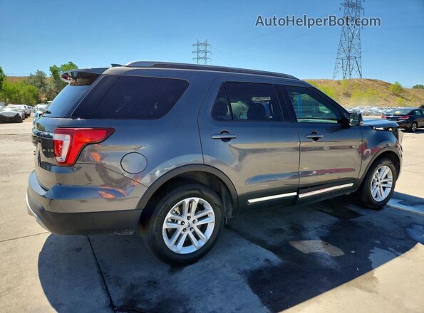 1FM5K7D81HGD16482 2017 FORD EXPLORER Black Rear right