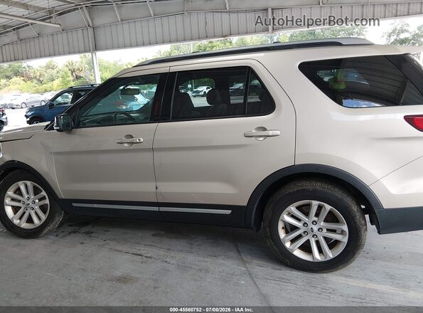 1FM5K7D81HGD49885 2017 FORD EXPLORER Beige Vista interior de 360 grados