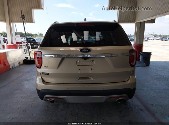 1FM5K7D81HGD49885 2017 FORD EXPLORER Beige 