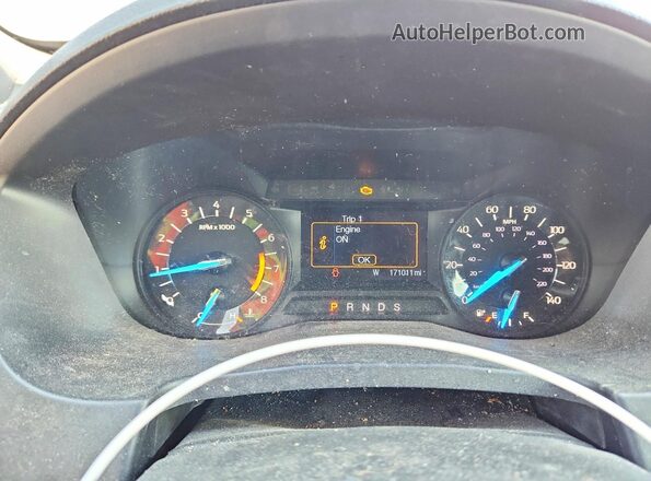 1FM5K7D82GGA16528 2016 FORD EXPLORER Green ხელსაწყოთა პანელის ხედი