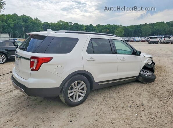 1FM5K7D82HGA07510 2017 FORD EXPLORER White Задня права чверть