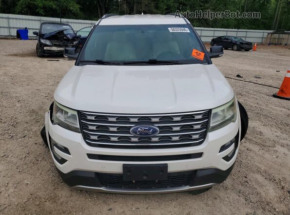 1FM5K7D82HGA07510 2017 FORD EXPLORER White Вид спереду