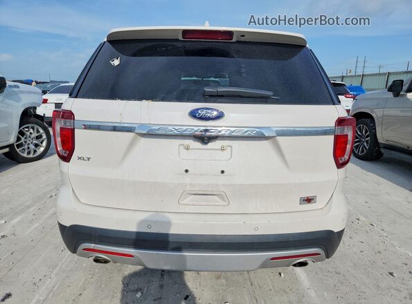 1FM5K7D82HGC76252 2017 FORD EXPLORER White Հետևի տեսք