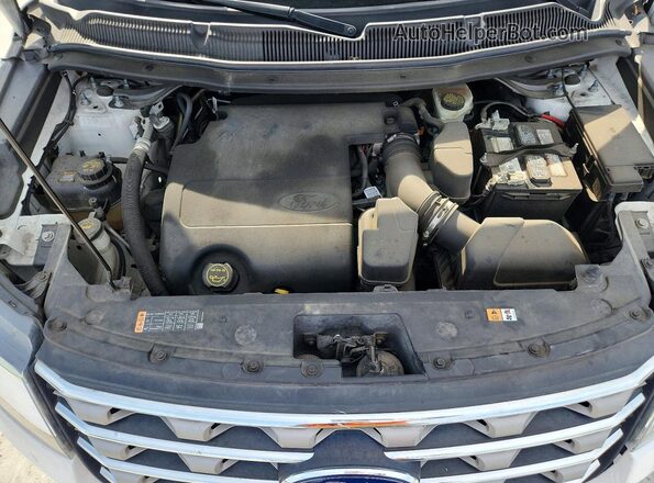 1FM5K7D82HGC76252 2017 FORD EXPLORER White Շարժիչի բաժամունքի տեսք