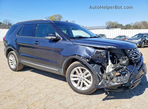 1FM5K7D82HGD09606 2017 FORD EXPLORER Black წინა მარჯვენა