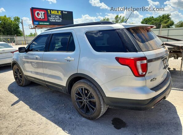 1FM5K7D82JGC05414 2018 FORD EXPLORER Silver Задня ліва чверть