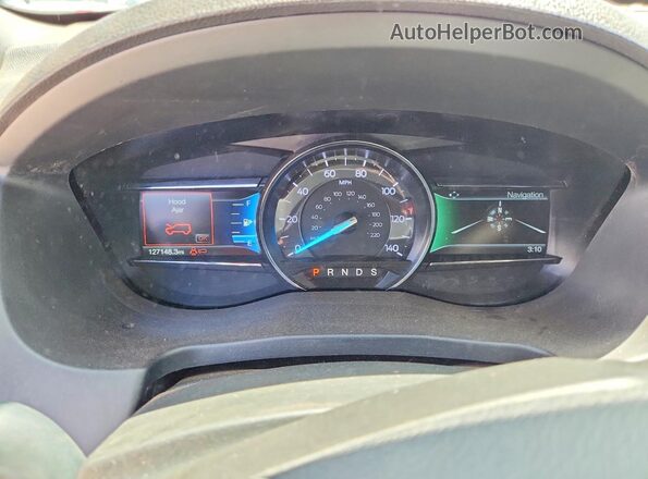 1FM5K7D82JGC05414 2018 FORD EXPLORER Silver Вид щитка приладів