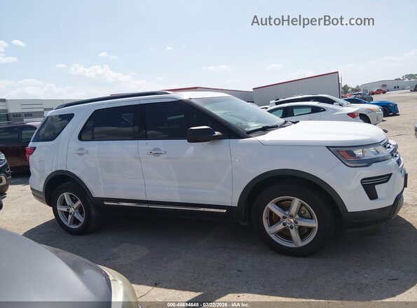 1FM5K7D82KGA08292 2019 FORD EXPLORER White Սալոնի հետևի տեսք