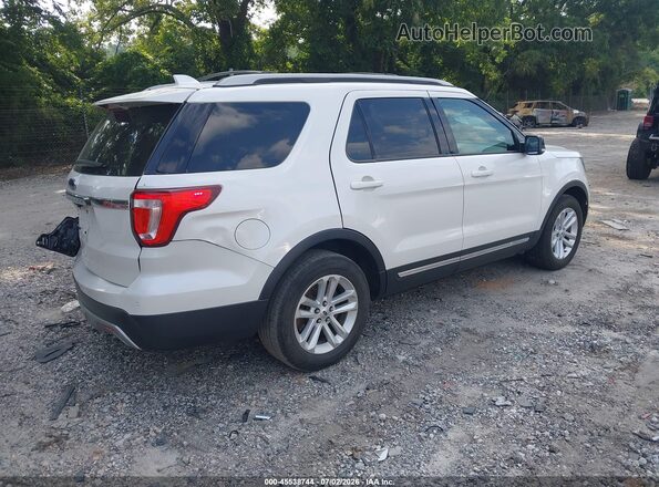 1FM5K7D83GGA42717 2016 FORD EXPLORER White უკანა მარჯვენა