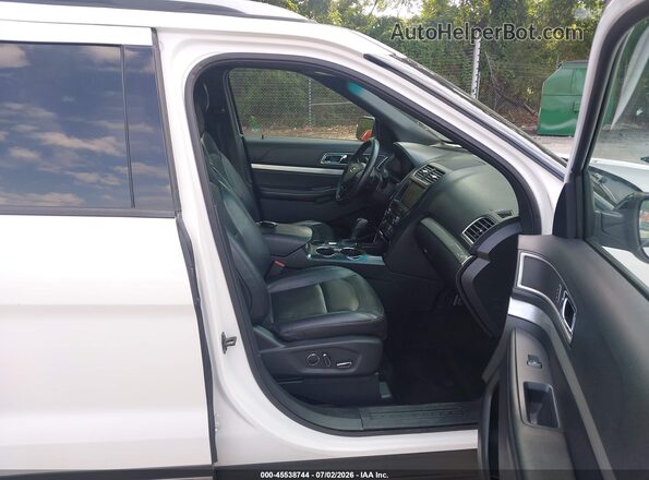 1FM5K7D83GGA42717 2016 FORD EXPLORER White წინა სალონის ხედი