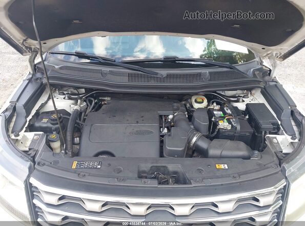 1FM5K7D83GGA42717 2016 FORD EXPLORER White უკანა ხედი