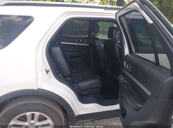 1FM5K7D83GGA42717 2016 FORD EXPLORER White VIN კოდის სტიკერის ხედი