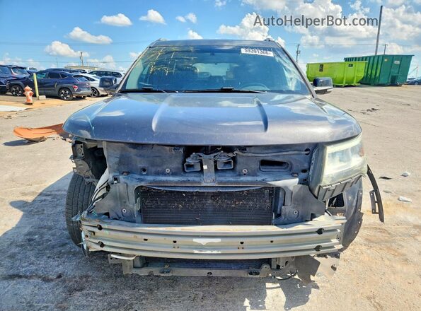 1FM5K7D83GGC71267 2016 FORD EXPLORER Gray Вид спереду