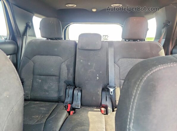 1FM5K7D83GGC71267 2016 FORD EXPLORER Gray Вид задніх сидінь