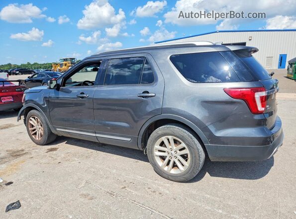 1FM5K7D83GGC71267 2016 FORD EXPLORER Gray Задня ліва чверть