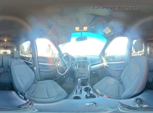 1FM5K7D83HGC46581 2017 FORD EXPLORER Blue Vista interior de 360 grados