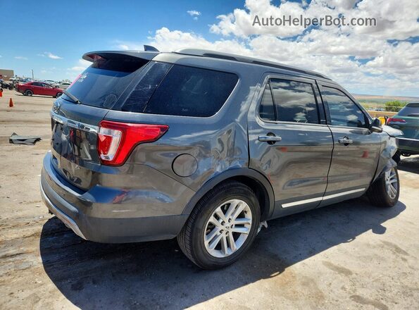 1FM5K7D83HGD03474 2017 FORD EXPLORER Charcoal Задня права чверть