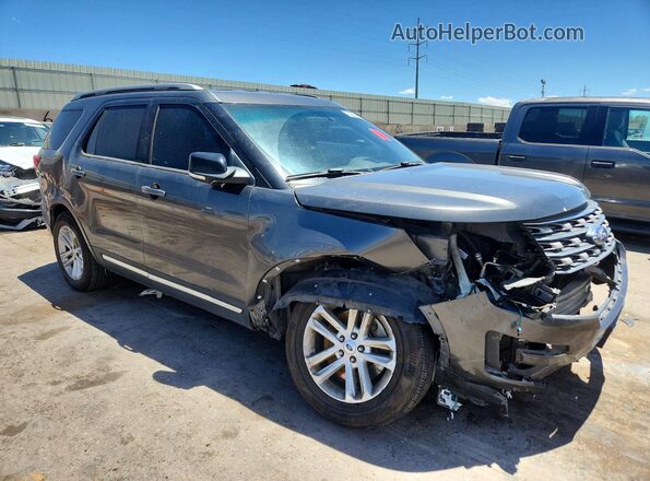 1FM5K7D83HGD03474 2017 FORD EXPLORER Charcoal Передня права чверть