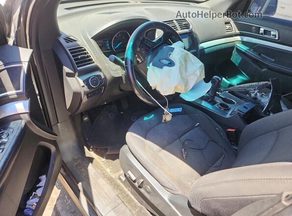 1FM5K7D83HGD03474 2017 FORD EXPLORER Charcoal Вид панелі приладів