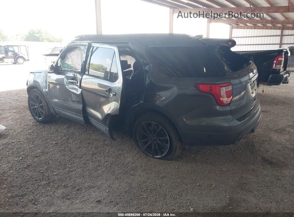 1FM5K7D83HGD16726 2017 FORD EXPLORER Gray Հետևի ձախ
