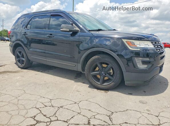 1FM5K7D83HGD76649 2017 FORD EXPLORER Black Առջևի աջ