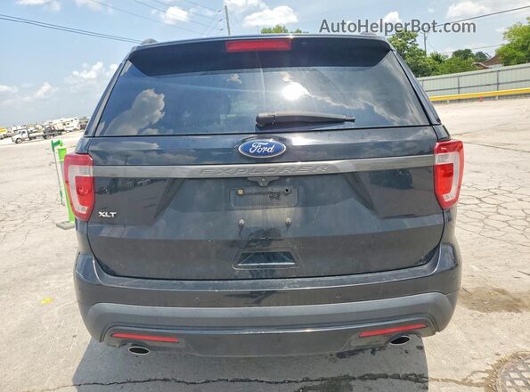 1FM5K7D83HGD76649 2017 FORD EXPLORER Black Հետևի տեսք