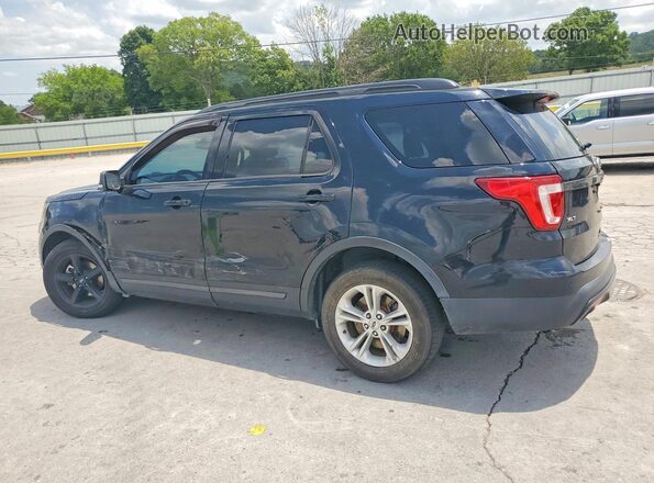 1FM5K7D83HGD76649 2017 FORD EXPLORER Black Հետևի ձախ