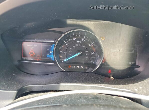 1FM5K7D83HGD76649 2017 FORD EXPLORER Black Սարքավորումների վահանակի տեսք
