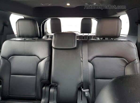 1FM5K7D83JGC47848 2018 FORD EXPLORER Серый Вид задних сидений