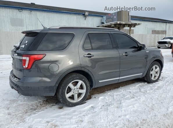 1FM5K7D83JGC47848 2018 FORD EXPLORER Серый Задняя правая четверть