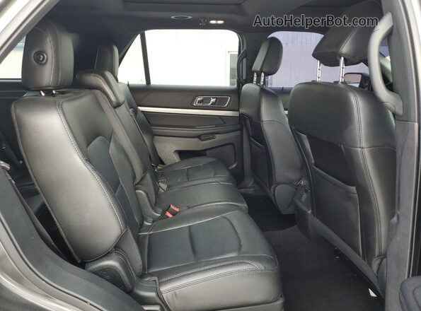 1FM5K7D83JGC47848 2018 FORD EXPLORER Серый Вид задней части салона