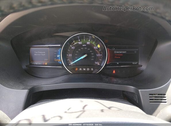 1FM5K7D83JGC85838 2018 FORD EXPLORER Blue Rear seats view