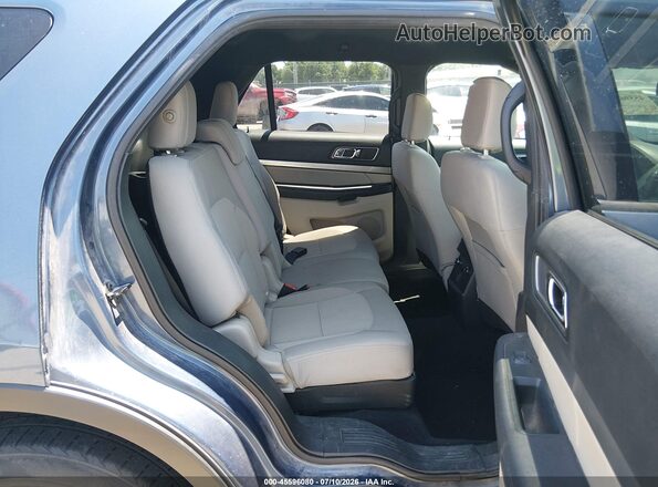 1FM5K7D83JGC85838 2018 FORD EXPLORER Blue VIN sticker view