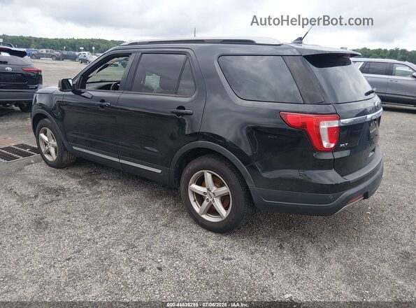 1FM5K7D83KGA84927 2019 FORD EXPLORER Black უკანა მარცხენა