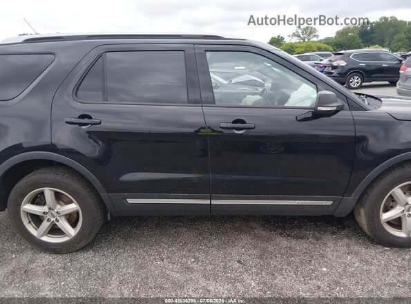 1FM5K7D83KGA84927 2019 FORD EXPLORER Black უკანა სალონის ხედი