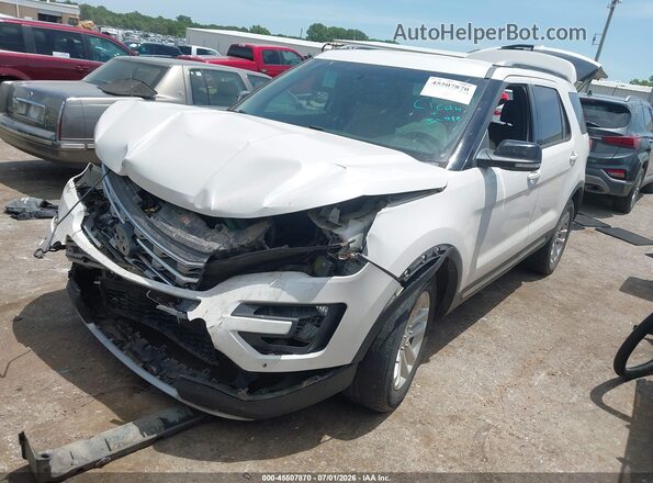 1FM5K7D84GGA03814 2016 FORD EXPLORER White Передня ліва чверть