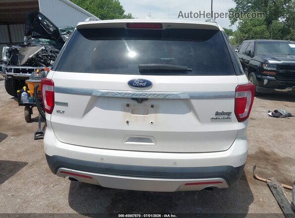 1FM5K7D84GGA03814 2016 FORD EXPLORER White 
