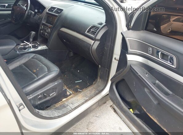 1FM5K7D84GGC86053 2016 FORD EXPLORER Silver Vista interior delantera