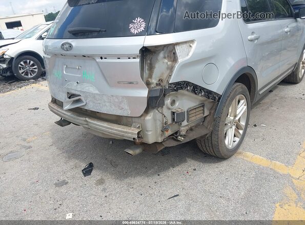 1FM5K7D84GGC86053 2016 FORD EXPLORER Silver Vista frontal