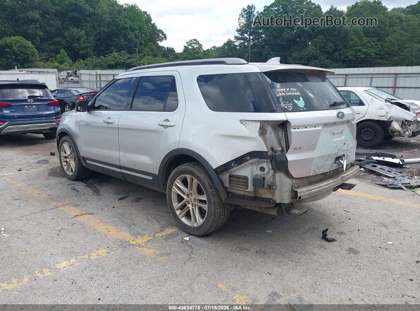 1FM5K7D84GGC86053 2016 FORD EXPLORER Silver Trasero izquierdo