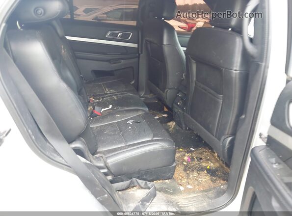 1FM5K7D84GGC86053 2016 FORD EXPLORER Silver Vista de la etiqueta del VIN