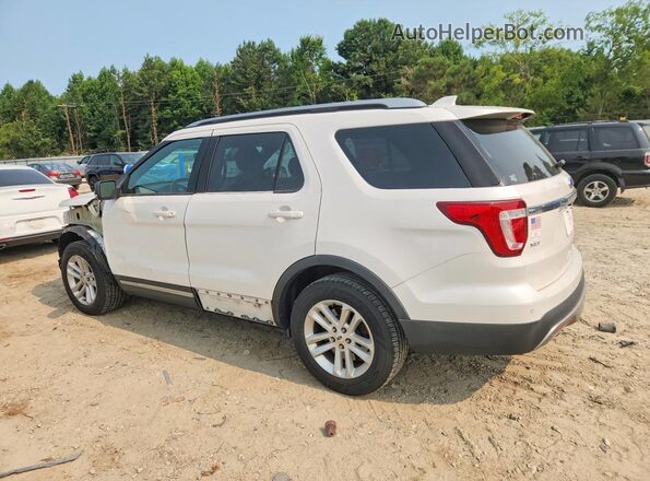 1FM5K7D84HGD62713 2017 FORD EXPLORER Белый Задняя левая четверть