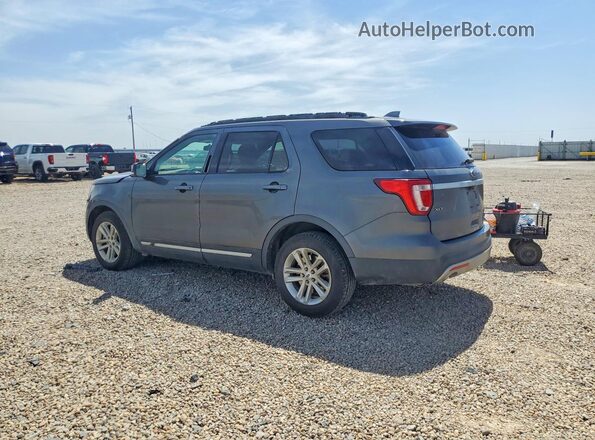 1FM5K7D84HGE29150 2017 FORD EXPLORER Gray Հետևի ձախ
