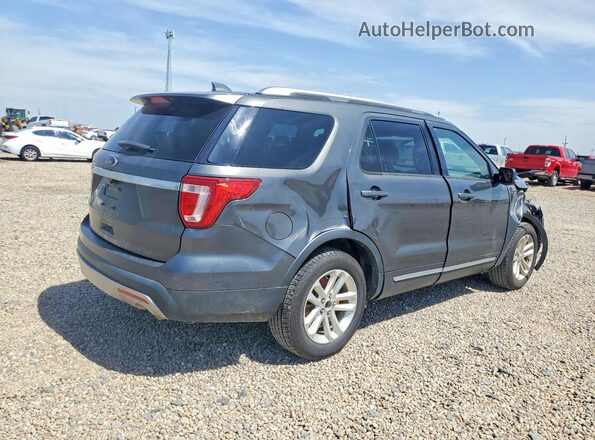 1FM5K7D84HGE29150 2017 FORD EXPLORER Gray Հետևի աջ